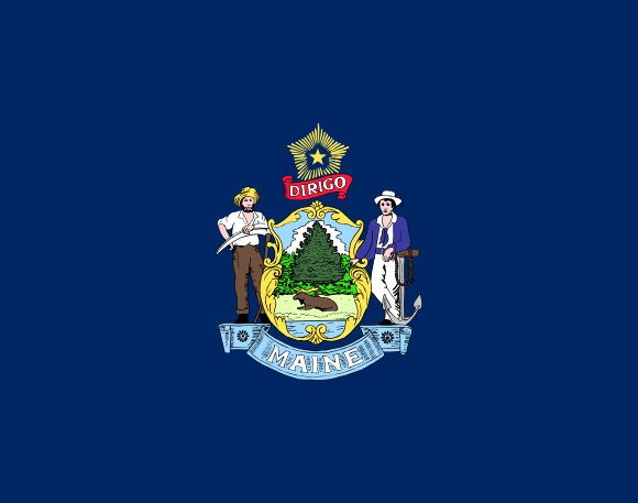 Vlag van Maine