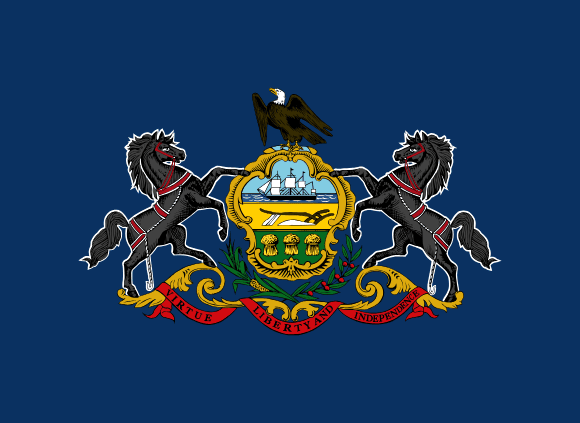 Vlag van Pennsylvania